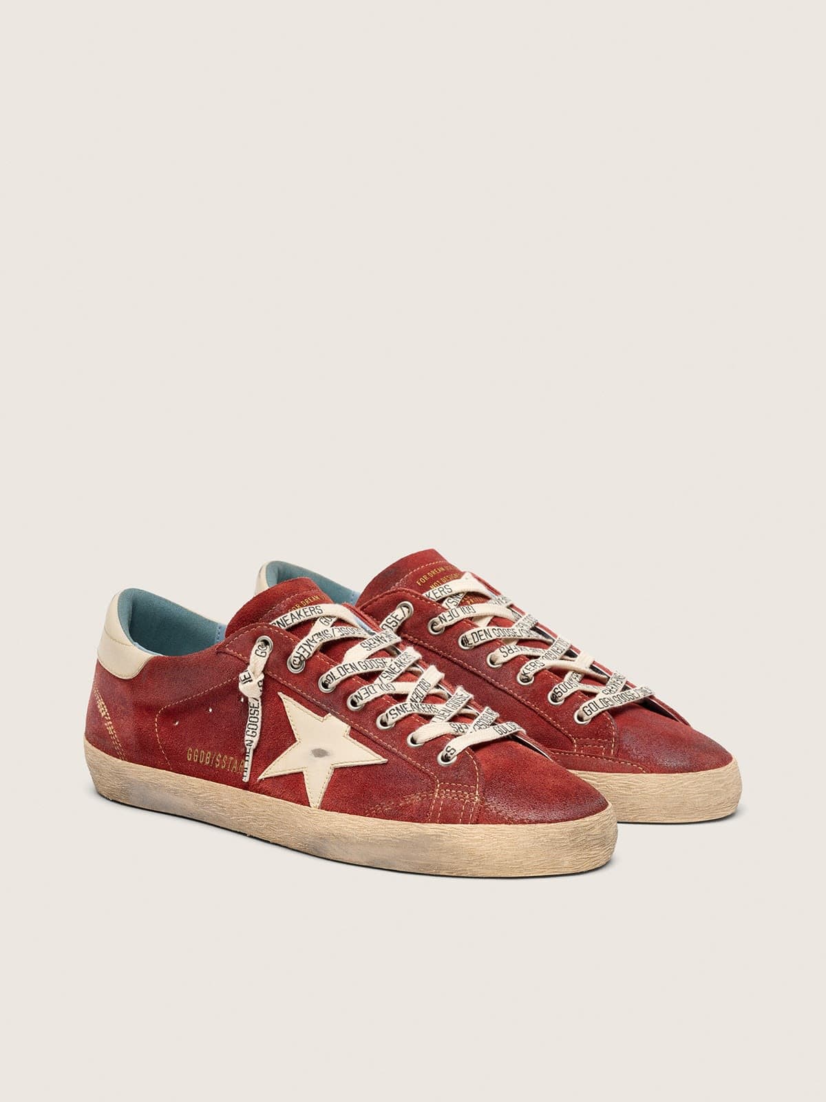 Super-Star Uomo colore Rosso — vista 2