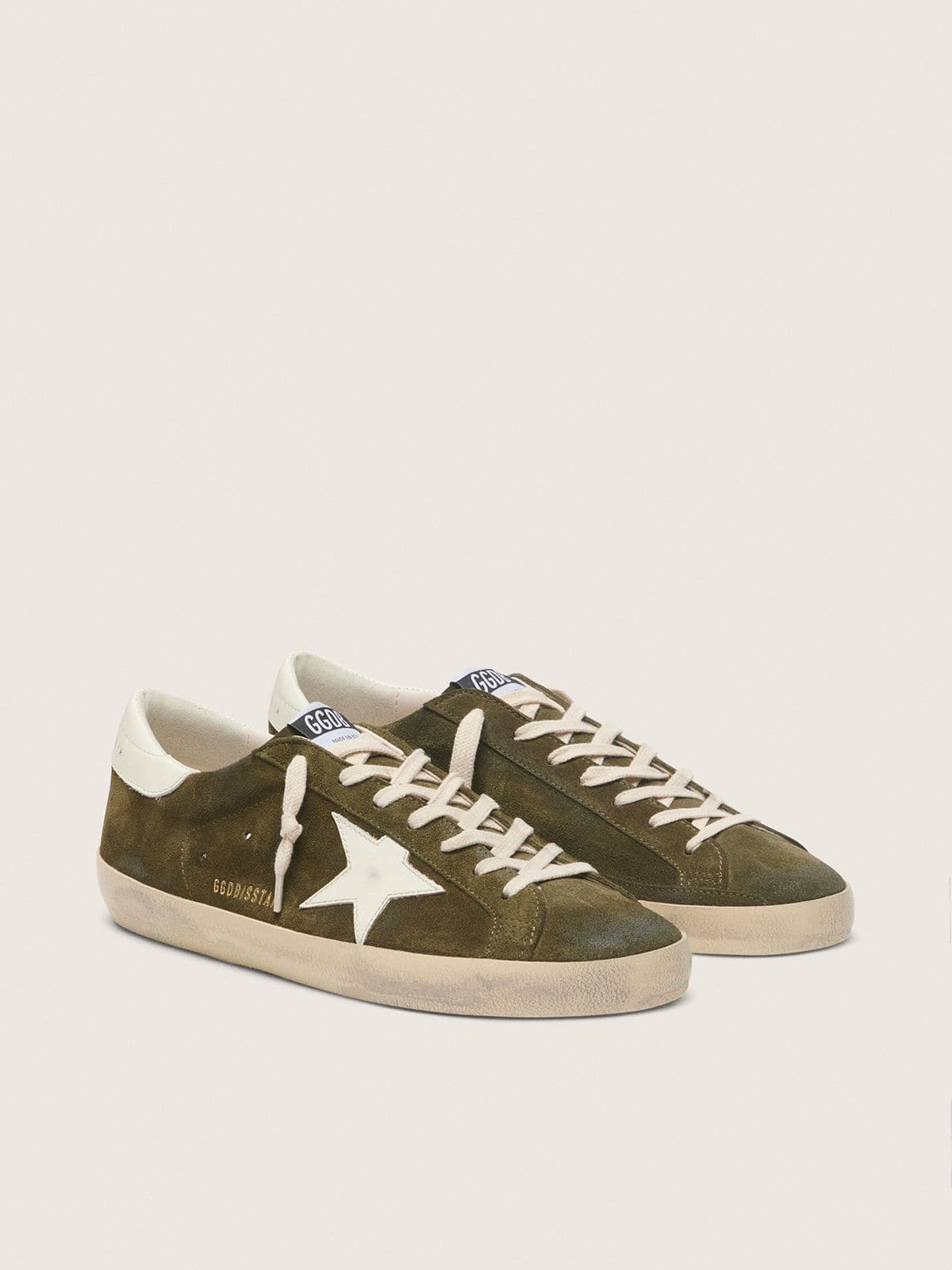 Super-Star Uomo colore Verde oliva — vista 2