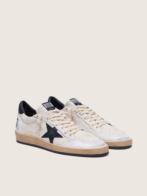 Ball Star Uomo colore Bianco stella nera — vista 2