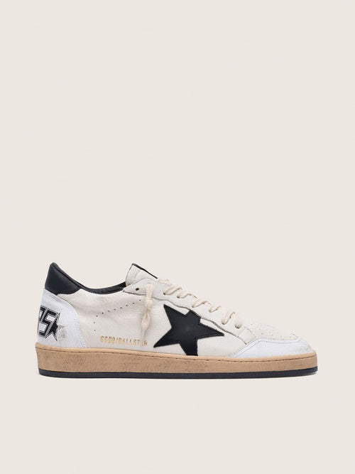 Ball Star Uomo colore Bianco stella nera — vista 1