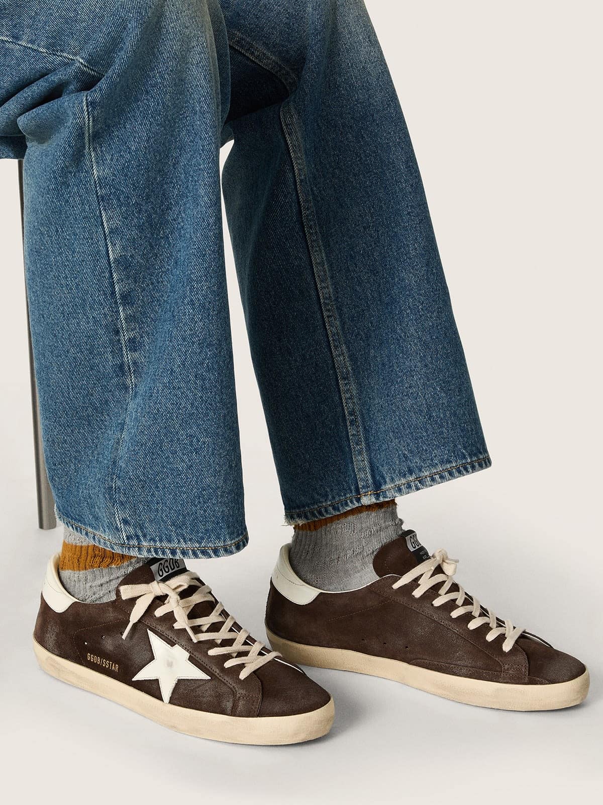 Super-Star Uomo colore Marrone — vista 3