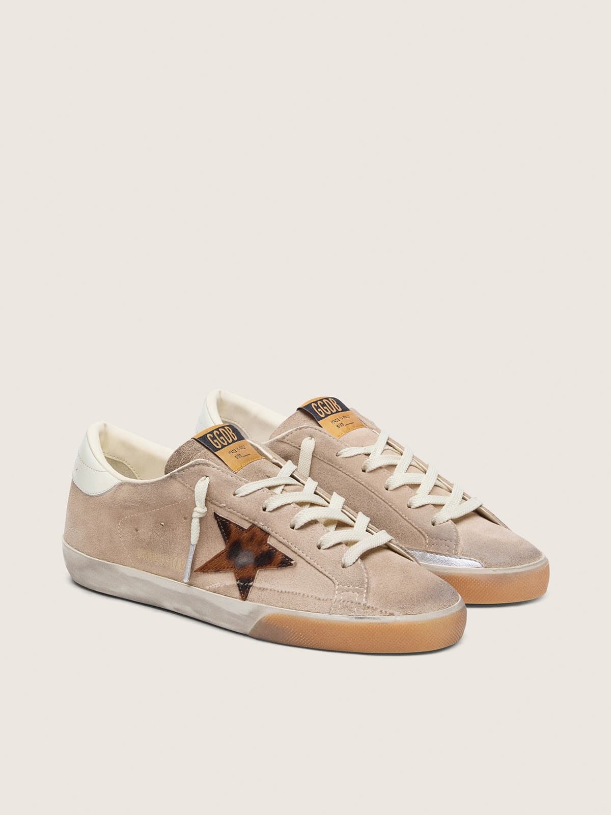 Super-Star Donna colore Beige leo — vista 2