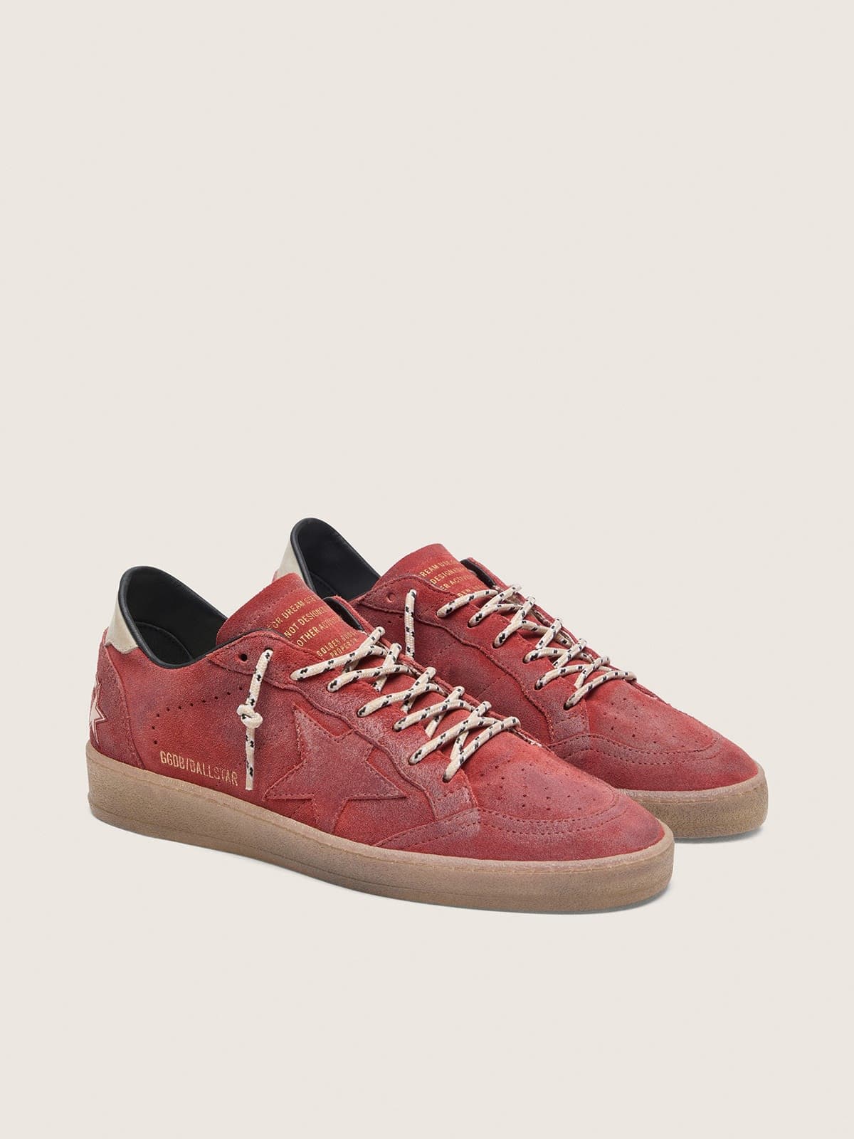 Ball Star Donna colore Rosso ruggine — vista 2