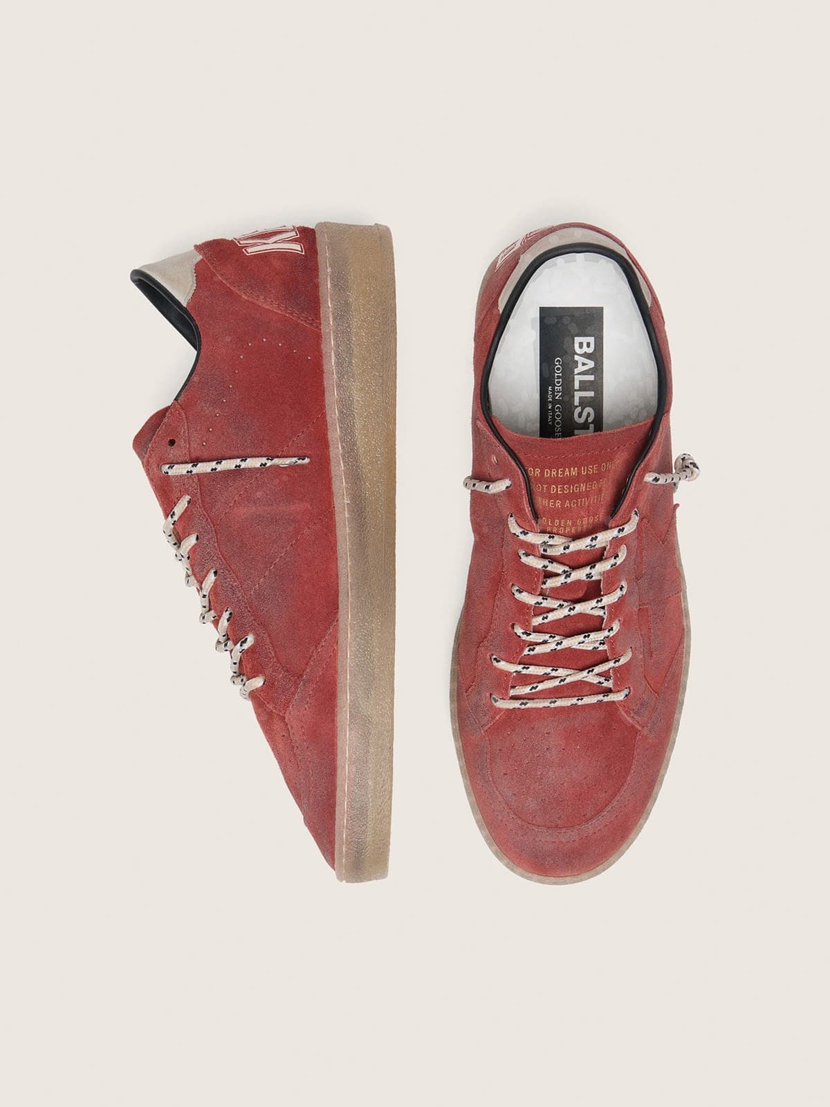 Ball Star Donna colore Rosso ruggine — vista 3